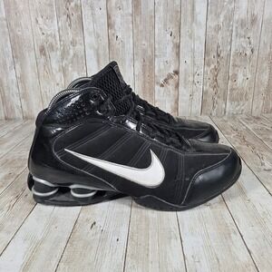 Nike‎ Dream Season Basketball Shoes High Top Performance Black Size 8
